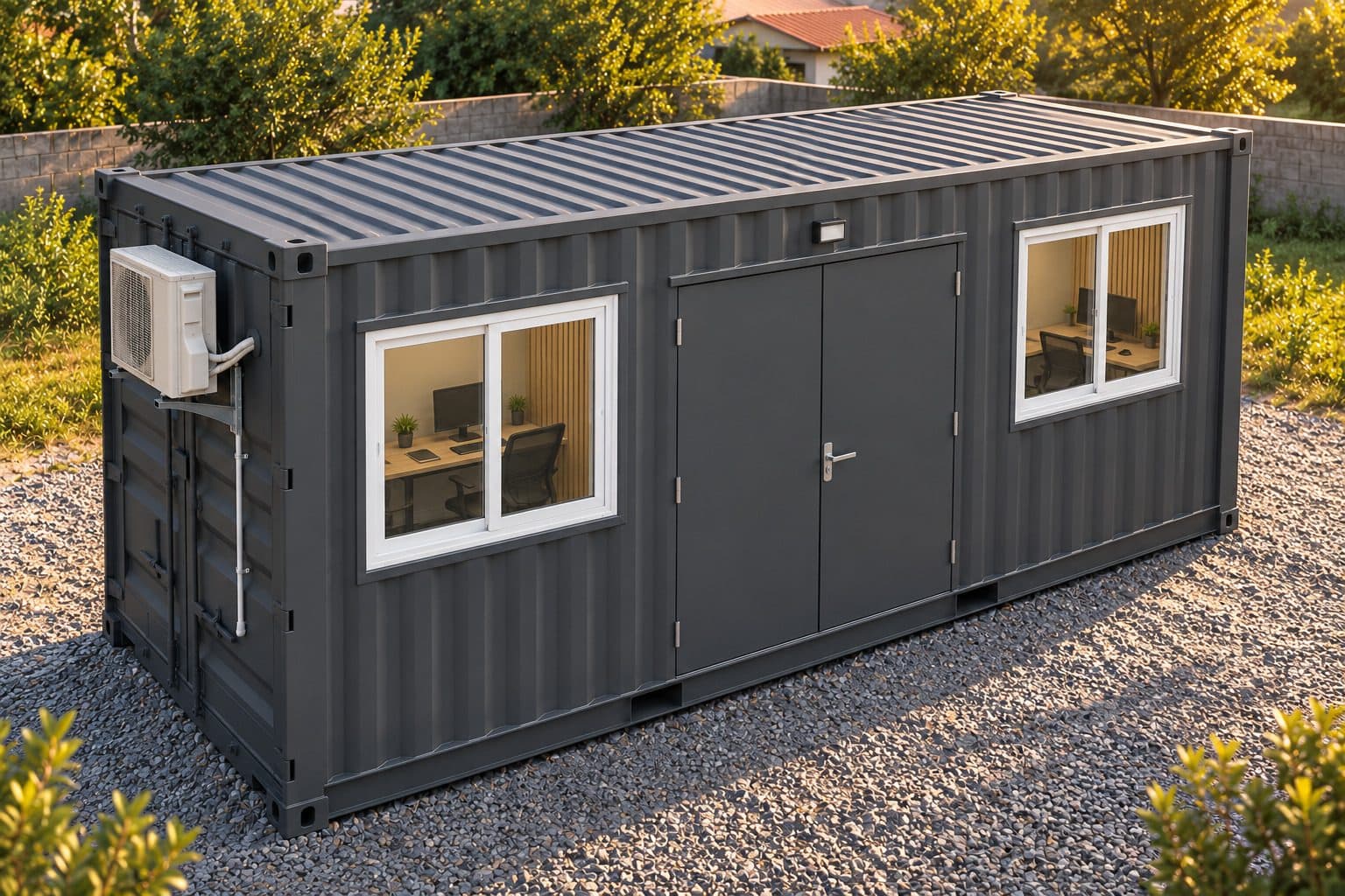 Oficina modular para faena